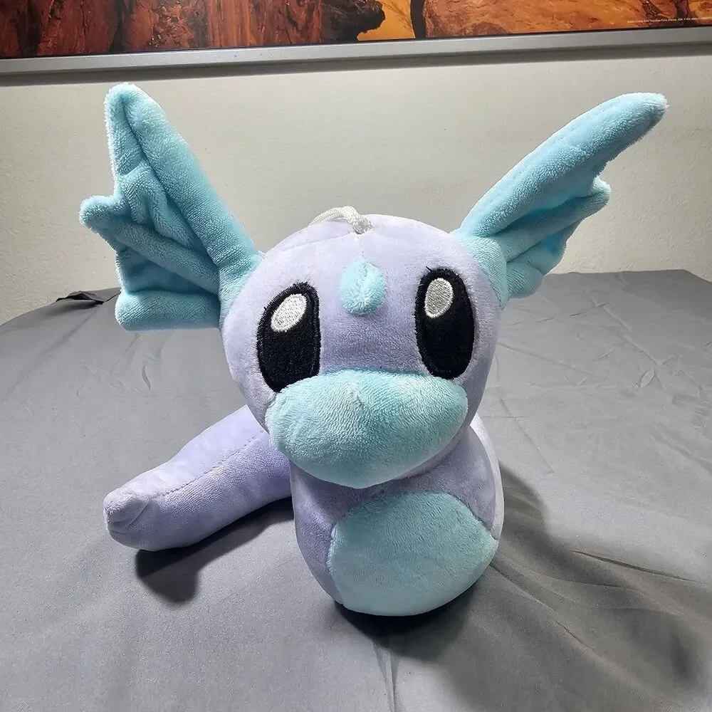 Dratini Pokémon 9” Stuffed Animal Blue/Purple